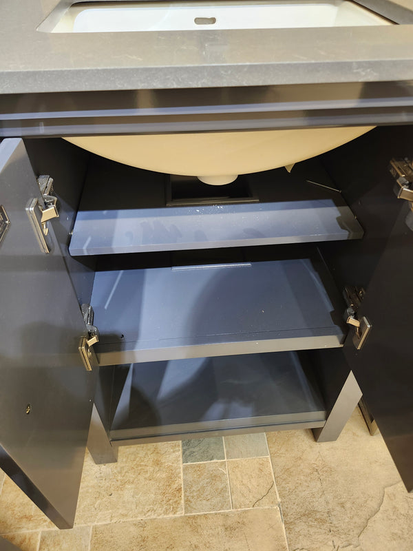 24" Fairmont Design Vanity & Countertop combo (as is)