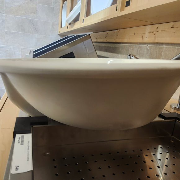 Kohler 21 x 17 Undermount Bathroom Vanity Sink Biscuit Floormodel As is M10
