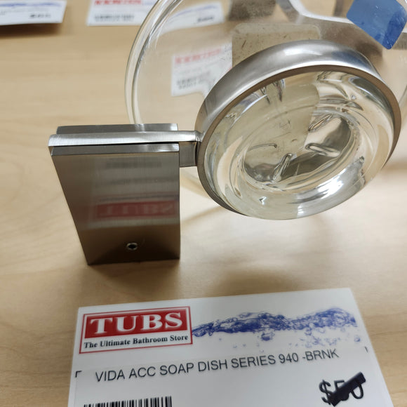 Vida 940 Series Soap Dish Bathroom Accessory Floormodel Sold As is