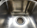 Vida Axes 32" x 21" Stainless Steel Round Undermount Kitchen Sink Floormodel Clearance-4