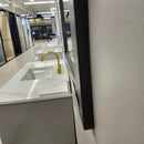 CB 20 x 32 Grey Vanity Mirror Sold as is Floormodel Clearance Isle next to G-6