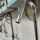 Single Hole Bathroom Faucet with Lever Handle Floormodel As Is-10