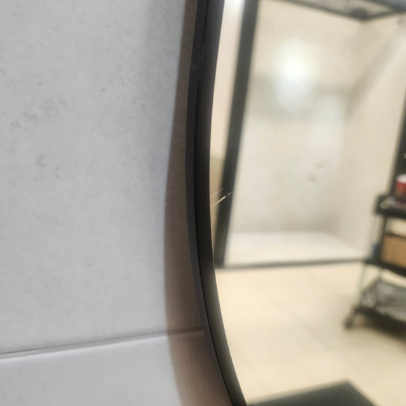 Rubi Haus 32 x 20 Wallmount Vanity, LED Mirror and Linen Combo Floormodel as is Clearance (H20)