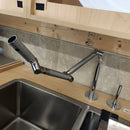 Kohler Kitchen Faucet Arm Karbon Deckmount Lever Handle Floormodel as Is Sprayhead missing M10-6