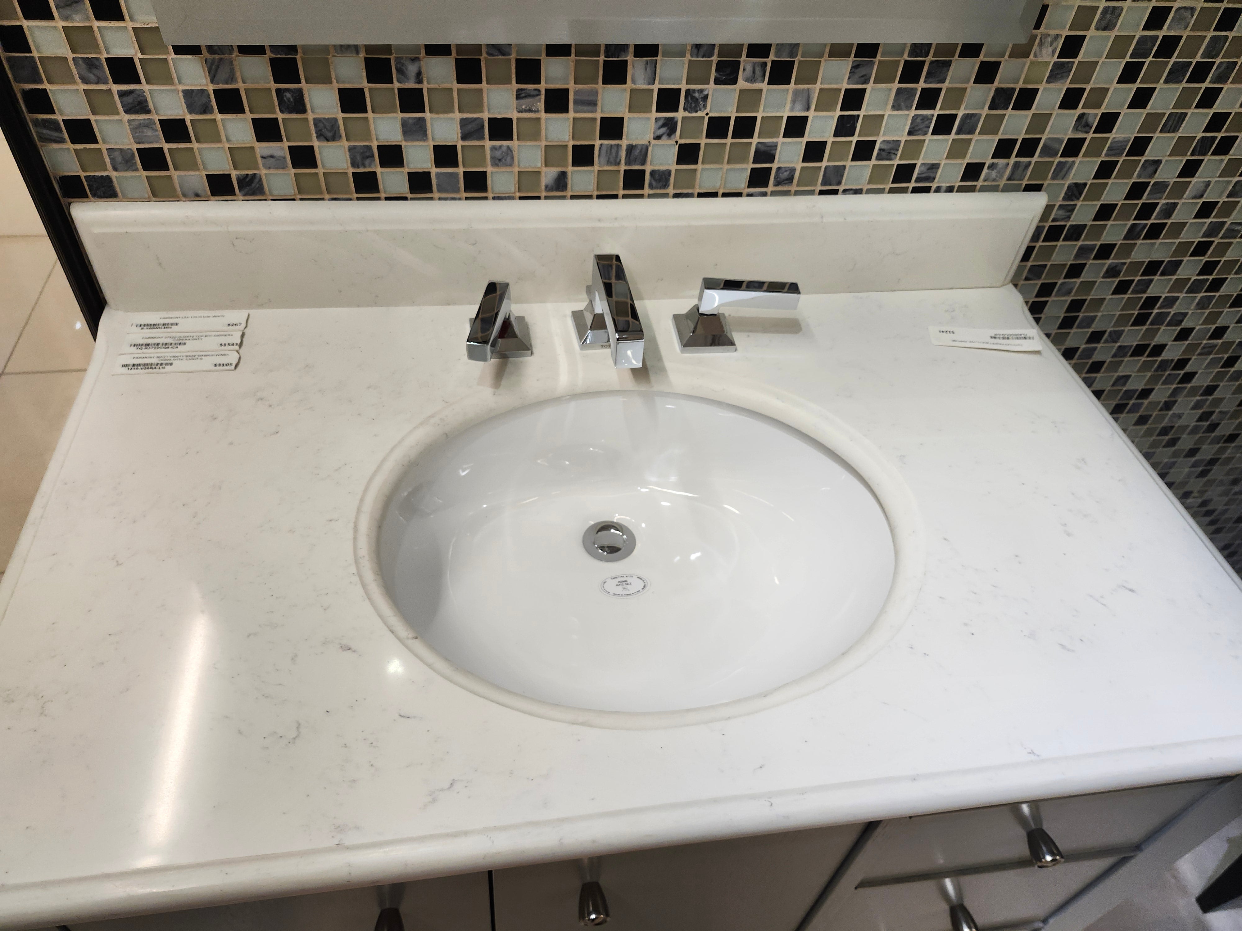 36" Fairmont Vanity & Countertop Combo with Mirror (as is)