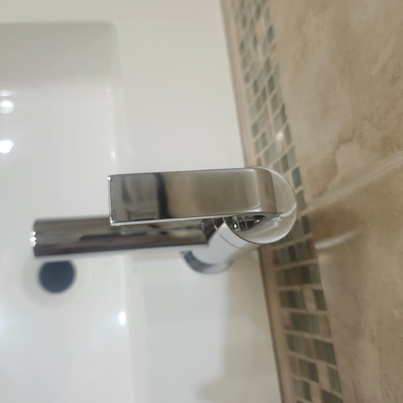 Unity Blue Single Hole Bathroom Vanity Faucet Floormodel Clearance As Is