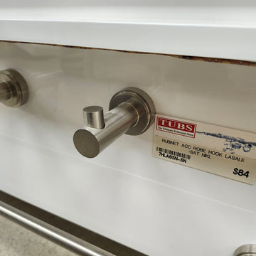 Rubinet Lasale Satin Nickel Robe Hook Floormodel Sold As Is