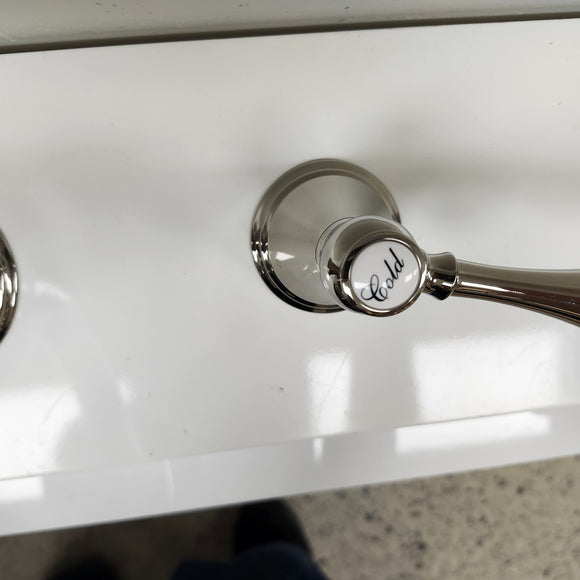 Grohe 4pc Roman Deck Faucet  with Hand Held Shower Floormodel Clearance As is