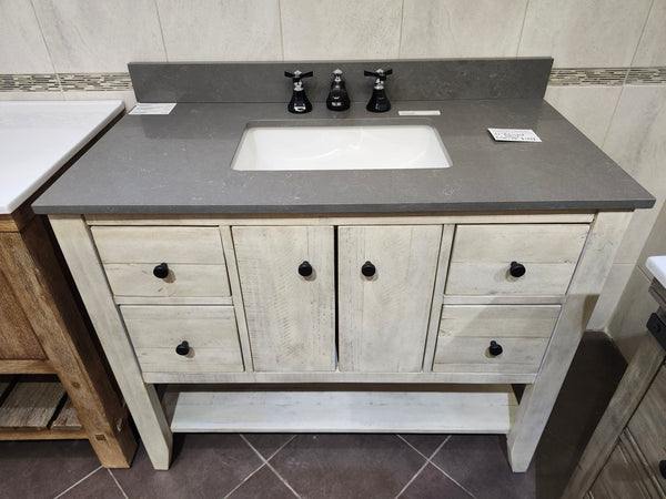 42" Fairmount Riverview Vanity & Countertop Combo (as is)