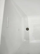 Aura Alcove Tub with Skirt Floormodel Clearance with Skirt Left Hand Drin As is 60 x 32 forma-7