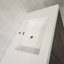 Vida Deco York 71 x 21 Vanity and Aura Countertop Sink Combo No handles Floormount Clearance as is L1-7