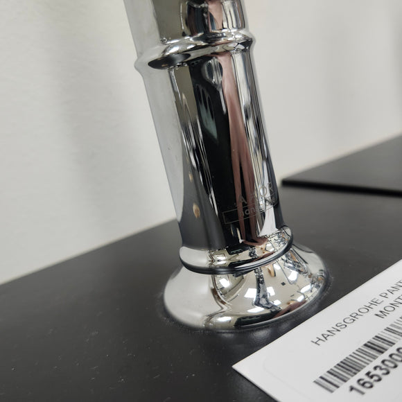 Hansgrohe Axor Series Single 1 Hole Single Pantry Faucet Montreux Cross Handle Chrome Floormodel Clearance as is