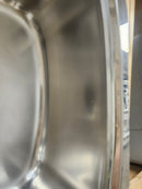 Undermount Stainless Steel Kitchen Sink 2 Bowl 38 1/4 x 21 1/4 With basket Floormodel Clearance As is-14