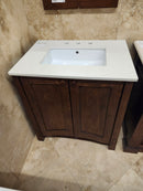 33" Kohler Westmore Vanity & Countertop Combo wit Mirror (as is) l6-4