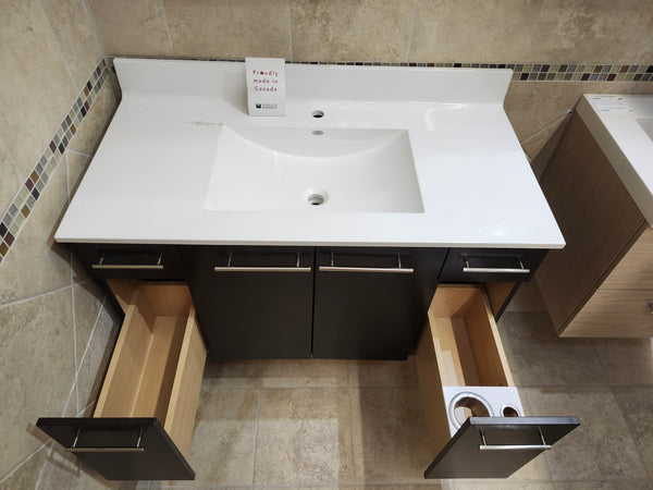 49" Vanico Classic Wood Vanity Combo (AS IS) l12 (as is)