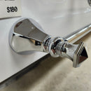 Rubinet Hexis 24 Inch Single Towel Bar Floormodel Sold As Is-4