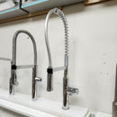Blanco G-Neck Kitchen Sink Faucet Sold As is Floormodel Clearance-1