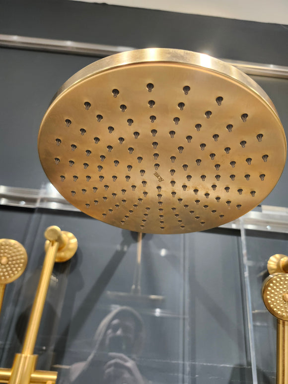 House of Rohl Gold Shower Accessories Floormodel Clearance as is rough in not included