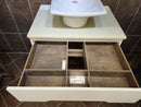 30" Aura Rideau Canal Vanity kohler vessel combo (as is)-6