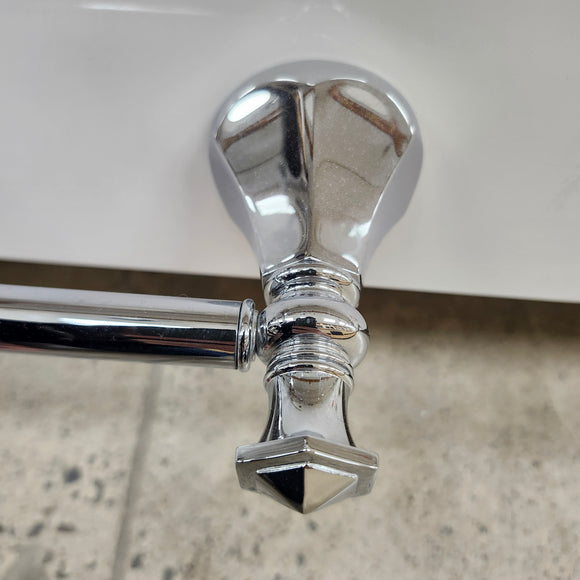 Rubinet Hexis 24 Inch Single Towel Bar Floormodel Sold As Is