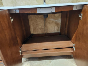 38" Clermont Vanity & Countertop Combo with Mirror (as is) l6 - 0