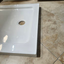 48 x 32 Acrylic Shower Base White Floormodel Clearance As is i15-3