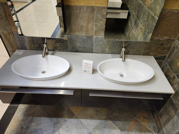 72" Vanico Soho Vanity Combo (as is) l10