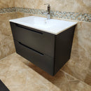 Ico 31 x 18 Coda Wallmount Vanity With Countertop Sink Combo Floormodel Clearance Sold As Is (H10)-3