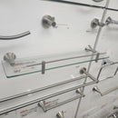 Vida 928 Series Glass Shelf Bathroom Accessory Floormodel Clearance As Is-1