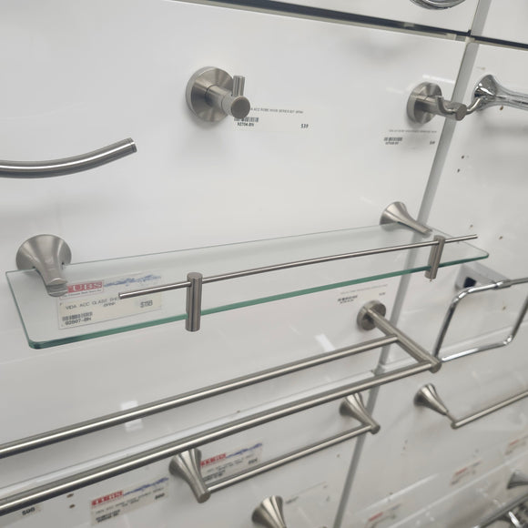Vida 928 Series Glass Shelf Bathroom Accessory Floormodel Clearance As Is
