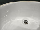 Vida Undermount Bathroom Sink 17.3 x 14.5 Oval Sage White-3