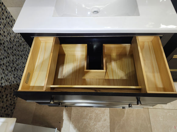 30" Fairmont Americana Vanity & Countertop Combo with Mirror (as is)