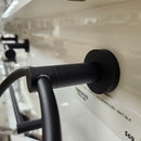 Unity 939 Series Robe Hook Bathroom Accessory Black Finish Floormodel Clearance As Is-7