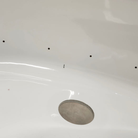Maax 72 x 36 Arofeel Aigo 102788055 Built in Tub Aquabrass Roman Deck Faucet Volare F1018 Combo Floormodel Clearance M8