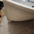 Vida Sage 15 x 12 Oval Undermount Bathroom Vanity Sink Floormodel as is M10 White-4