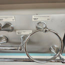 Brizo Traditional Chrome 4pc Bathroom Accessories Bundle Floormodel Sold As Is-7