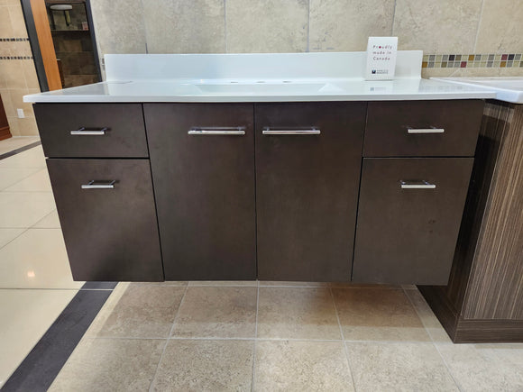49" Vanico Classic Wood Vanity Combo (as is) l12