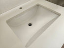 61" Madison Navy Vanity and Double Countertop Combo (as is) i11-5