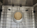 Vida Acute 27" x 18" Stainless Steel Square Undermount Kitchen Sink Floormodel Clearance as is-4