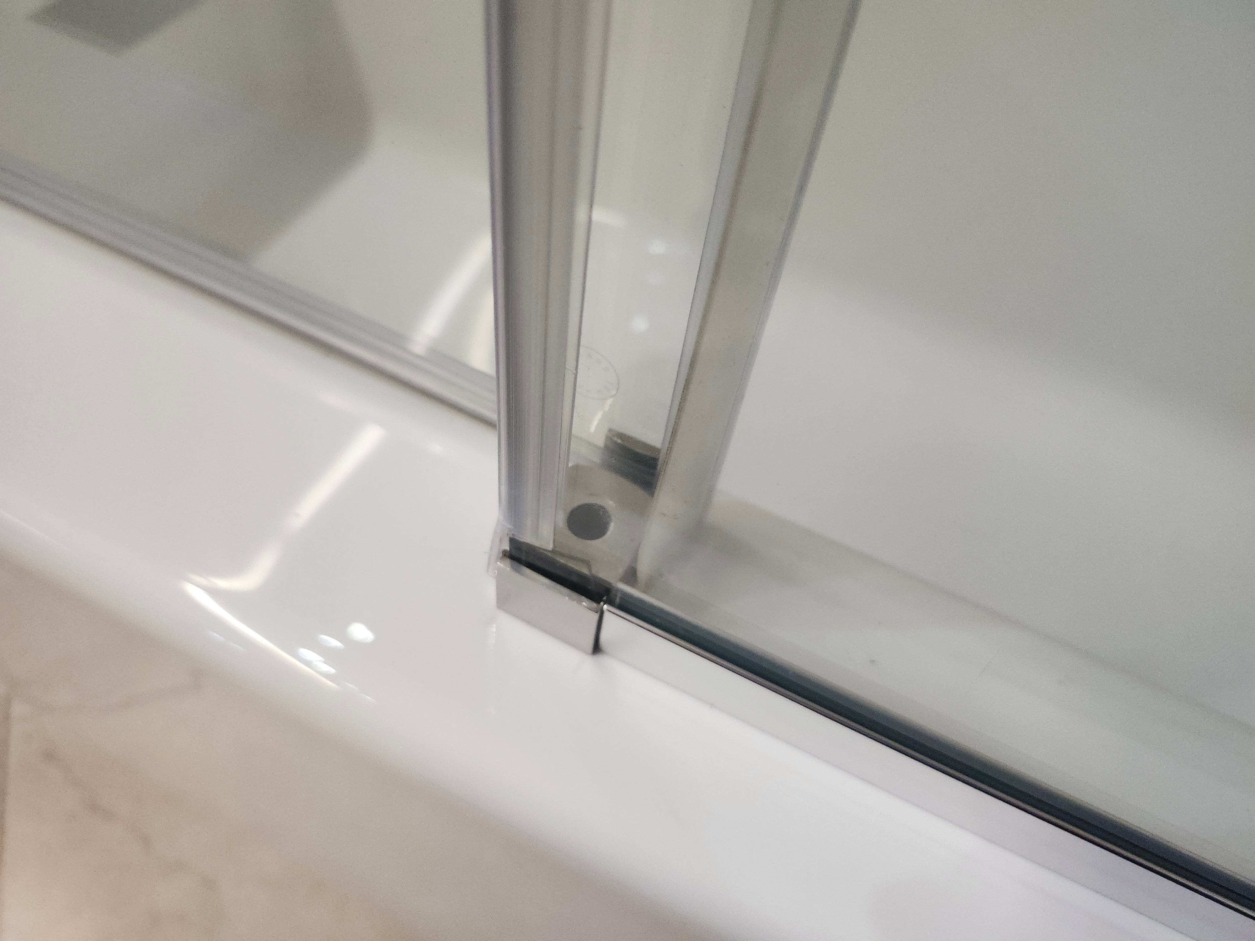 Fleurco Tub door and Hardware and 60x32 neptune bathtub (as is)
