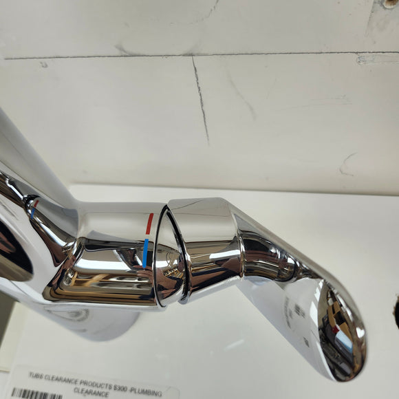 Grohe Kitchen Faucet With Extendable Faucet Head Floormodel Clearance as is Chrome