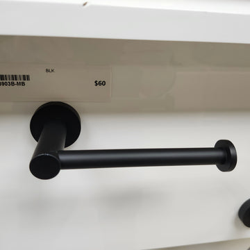 Unity 939 Series Toilet Paper Holder Bathroom Accessory Black Finish Floormodel Clearance As Is