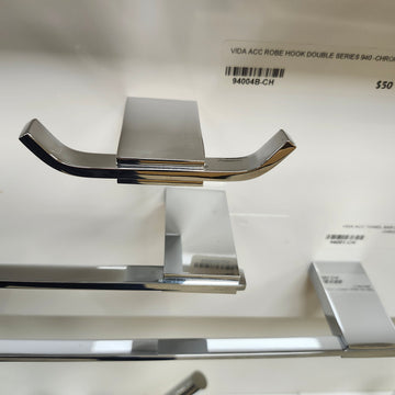 Vida 940 Series Robe Hook Bathroom Accessory Chrome Finish Floormodel Clearance As Is