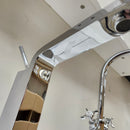 Aquabrass Hey Joe Low Solid Spout Kitchen Faucet Chrome Sold as is Floormodel Clearance-6