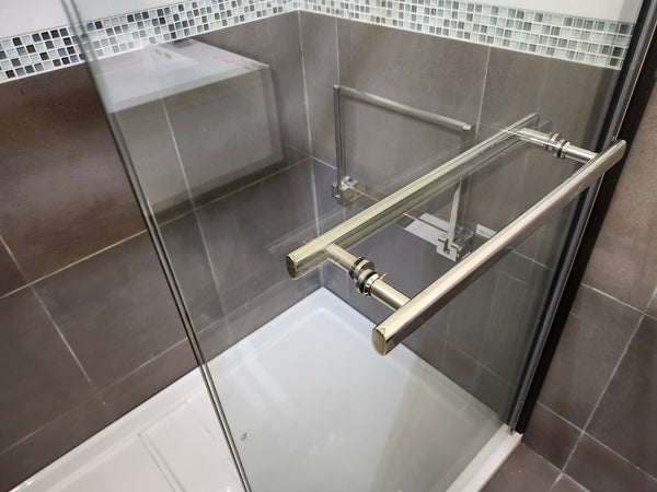 60x36 Shower Base and 60x79 Shower Door Combo (as is)