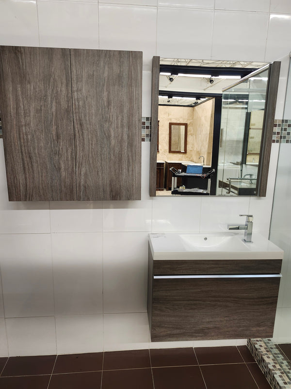 Vanico Mini Vanity Combo with Auxiliary Medicine Cabinet (as is)
