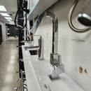 Single Hole Bathroom Faucet with Lever Handle Floormodel As Is-5
