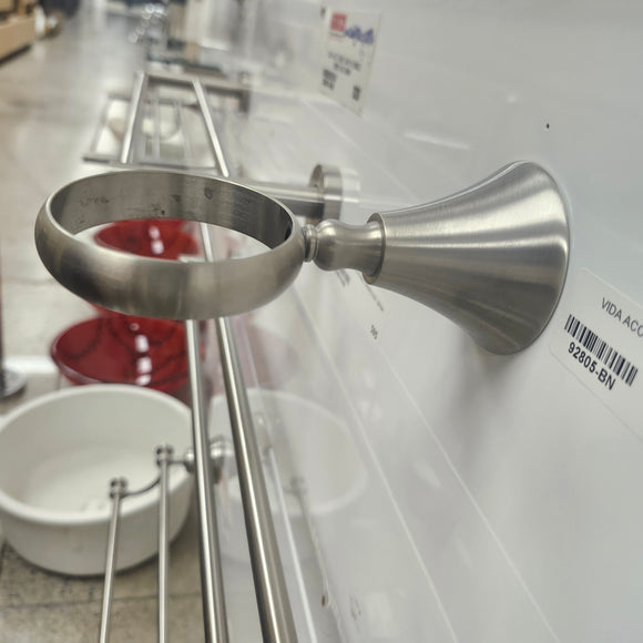 Vida 928 Series Glass Holder Bathroom Accessory Floormodel Clearance As Is No Glass