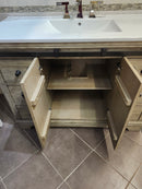 48" Fairmount Upton Vanity & Countertop Combo with Mirror (as is) homestead k5-7
