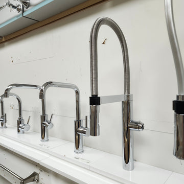 Blanco G-Neck Kitchen Sink Faucet Floor Model Missing the Handle Sold As is Floormodel Clearance - 0